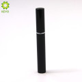 empty round aluminium black lip gloss container